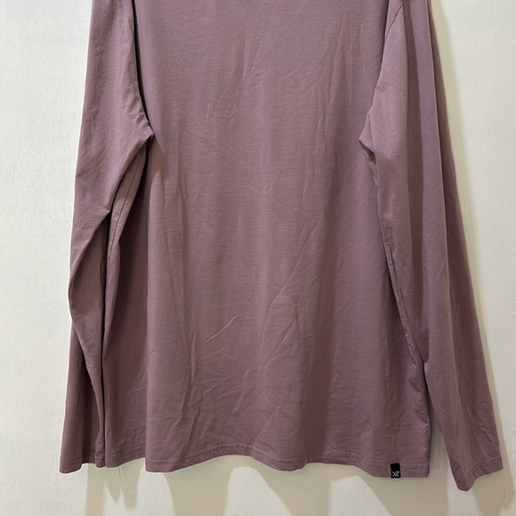 XRAY JEANS MENS CLASSIC LONG SLEEVE SHIRT V NECK T-SHIRT DUSTY LAVENDER SZ 3XL - Picture 5 of 8